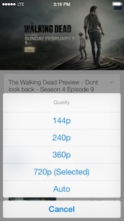 Screenshot - YouTube in high Quality on 3G
